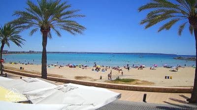 Live-Blick von Platja de Palma