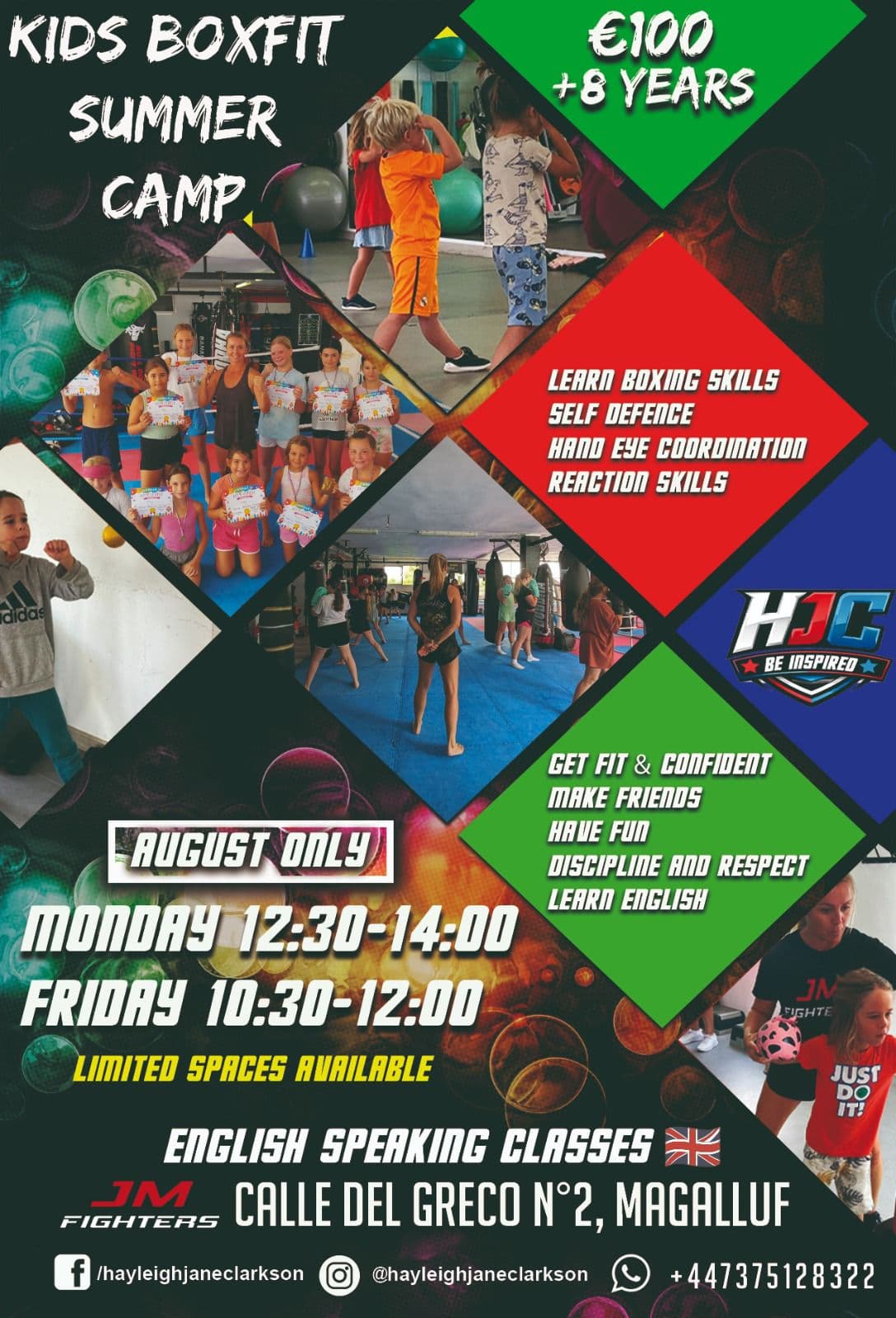 Kids Boxfit Summer Camp