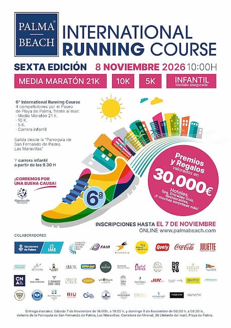 Palma Beach Running Course