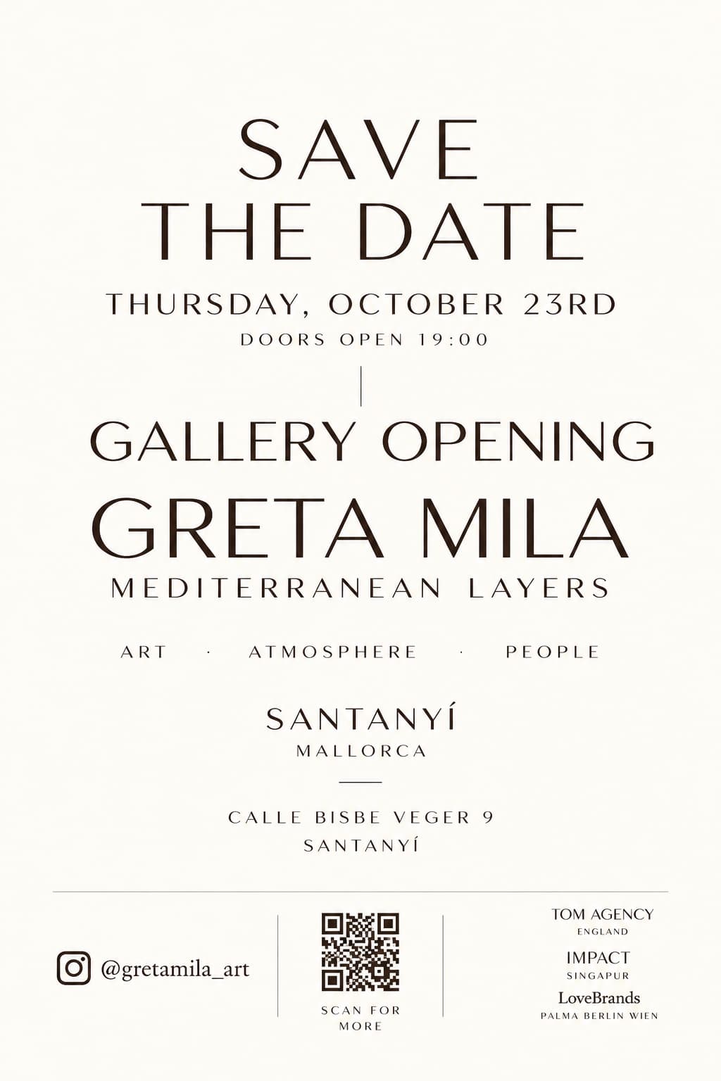 Greta Mila: Mediterranean Layers – Gallery Opening