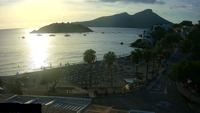 Live view from Sant Elm