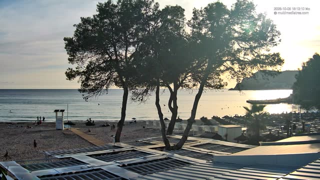 Live view from Playa Tora – beach