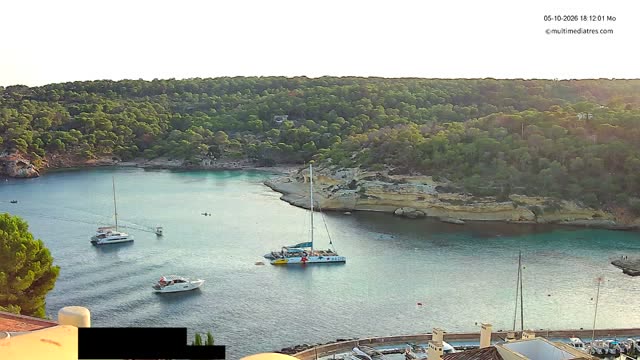 Live view from Cala Vinyes